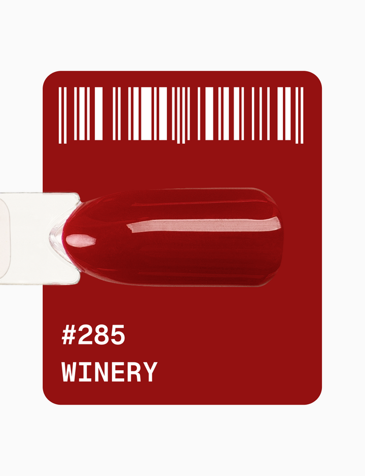 ADORE. Gel Polish, #285, Winery, 12 ml. Гель-лак, червоне вино #2