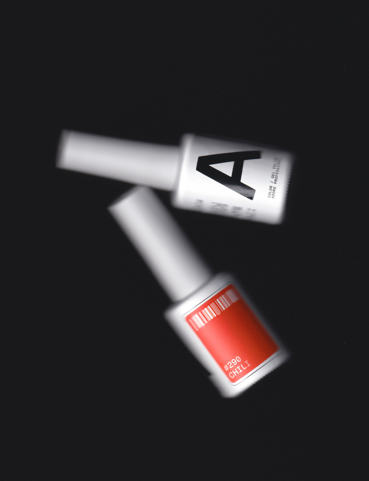 ADORE. Gel Polish, #290, Chili, 12 ml. Гель-лак, вогняний чілі #3