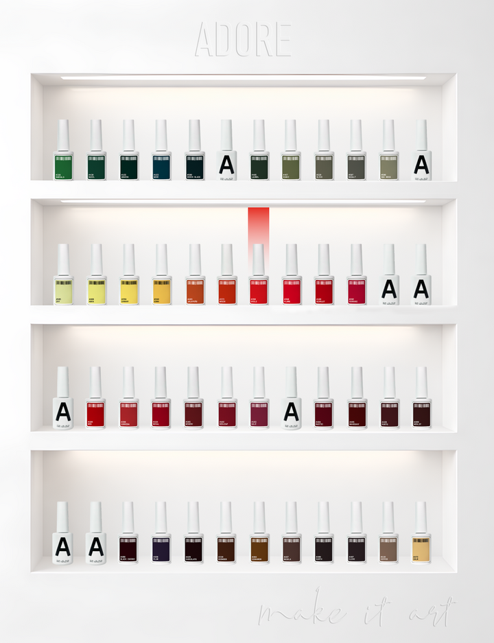ADORE. Gel Polish, #290, Chili, 12 ml. Гель-лак, вогняний чілі #5