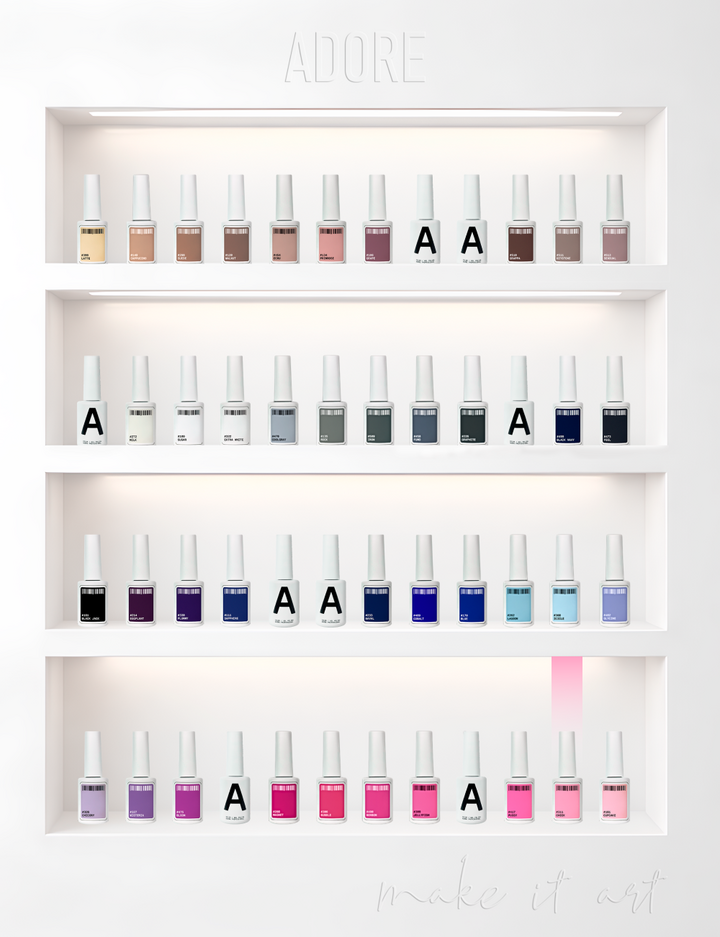 ADORE. Gel Polish, #311, Cheek, 12 ml. Gel Polish, mädchenhaftes Rosa #5