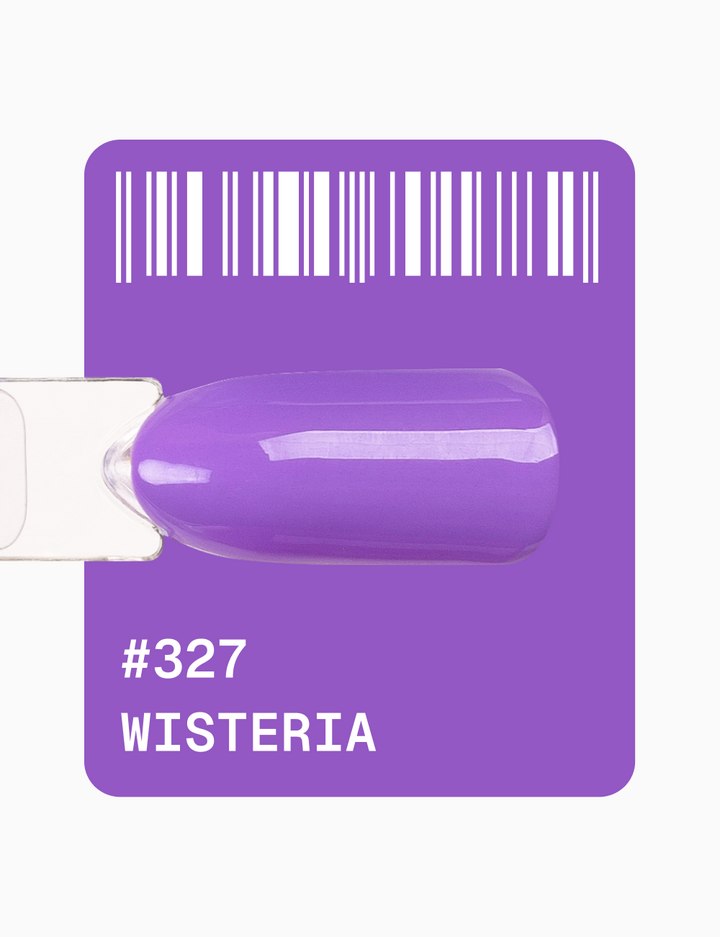 ADORE. Gel Polish, #327, Wisteria, 12 ml. Esmalte en gel, púrpura #2