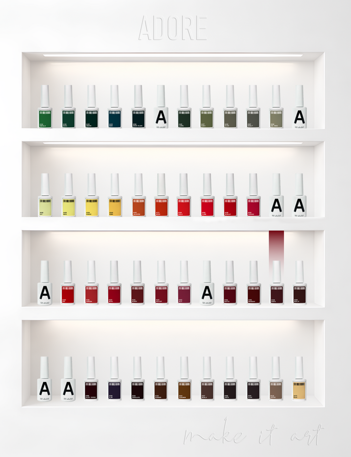 ADORE. Gel Polish, #428, Porto, 12 ml. Гель-лак, портвейн #5