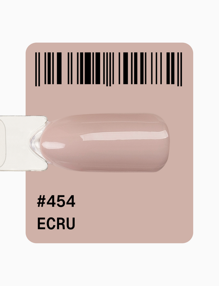 ADORE. Gel Polish, #454, Ecru, 12 ml. Гель-лак, пшеничний бежевий #2