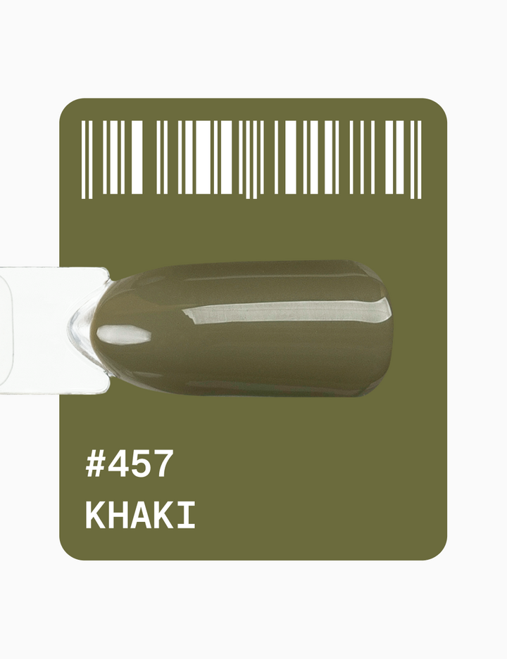 ADORE. Gel Polish, #457, Khaki, 12 ml. Гель-лак, теплий хакі #2