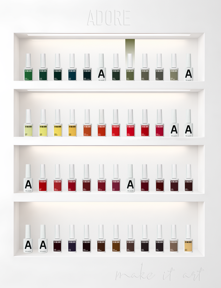 ADORE. Gel Polish, #457, Khaki, 12 ml. Гель-лак, теплий хакі #5