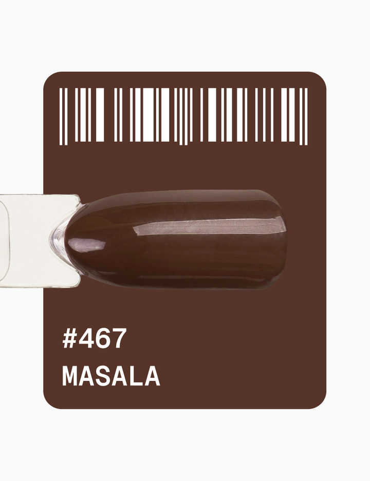 ADORE. Gel Polish, #467, Masala, 12 ml. Гель-лак, кава з молоком #2