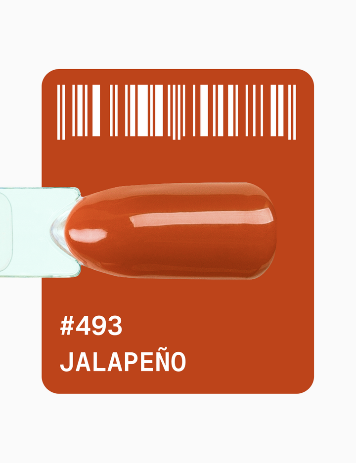 ADORE. Gel Polish, #493, Jalapeño, 12 ml. Гель-лак, цегляно-червоний #2