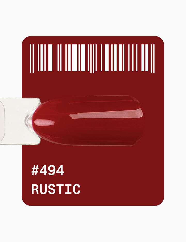 ADORE. Gel Polish, #494, Rustic, 12 ml. Гель-лак, бордово-червоний #2