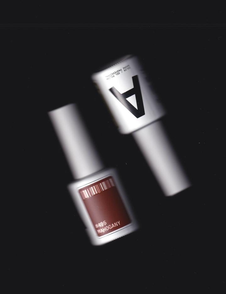 ADORE. Gel Polish, #495, Mahogany, 12 ml. Гель-лак, глибокий махагоновий #3