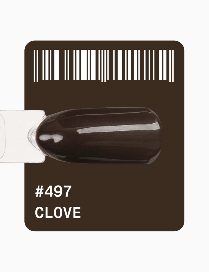 ADORE. Gel Polish, #497, Clove, 12 ml. Гель-лак, класичний коричневий #2