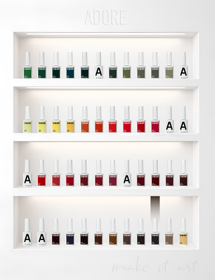 ADORE. Gel Polish, #497, Clove, 12 ml. Гель-лак, класичний коричневий #5