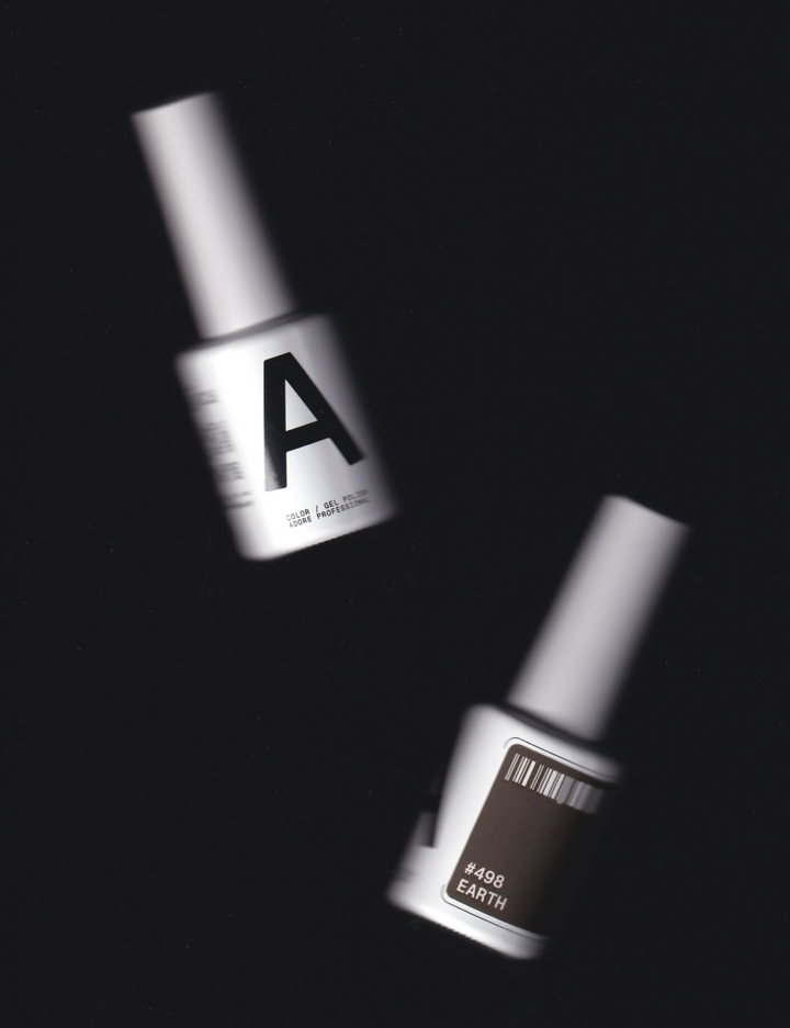 ADORE. Gel Polish, #498, Earth, 12 ml. Гель-лак, темно-коричневий #3