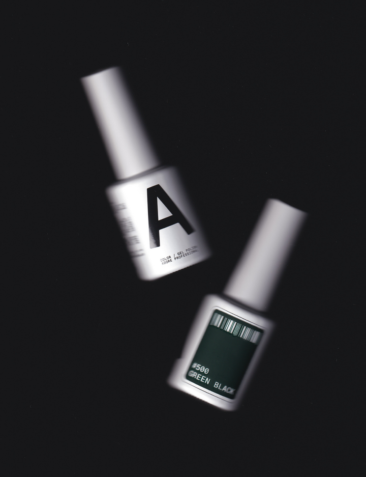 ADORE. Gel Polish, #500, Green black, 12 ml. Гель-лак, темний бутилочно-зелений #3