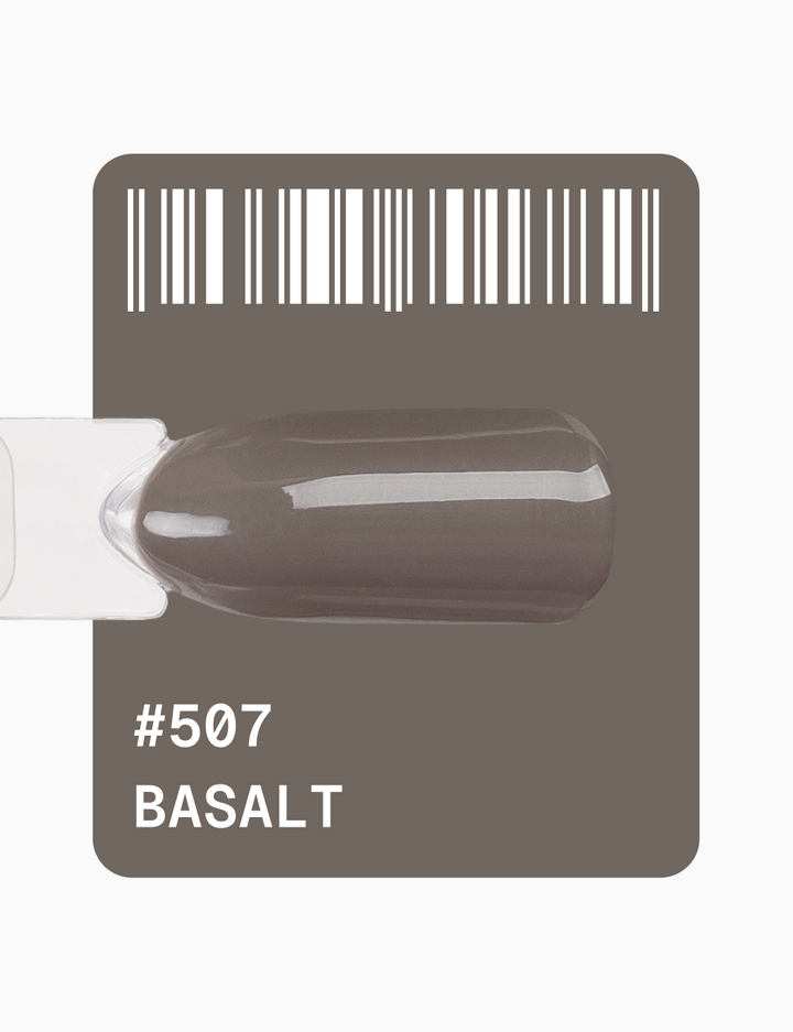 ADORE. Gel Polish, #507, Basalt, 12 ml. Гель-лак, курний сірий #2