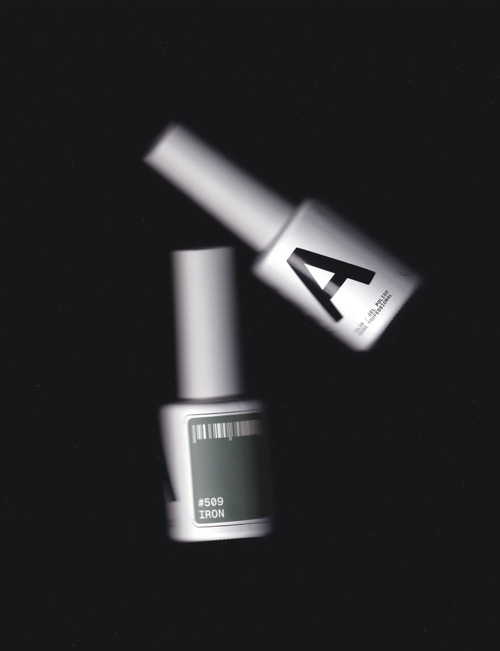 ADORE. Gel Polish, #509, Iron, 12 ml. Гель-лак, класичний сірий #3