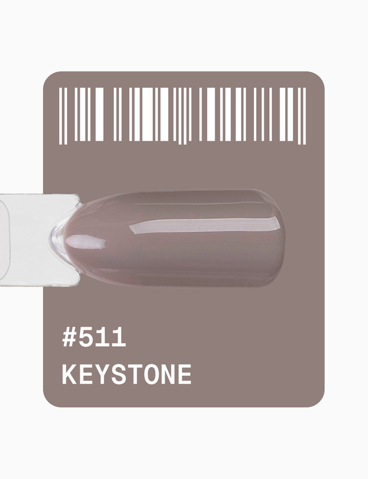 ADORE. Gel Polish, #511, Keystone, 12 ml. Гель-лак, сіро-ліловий темний #2