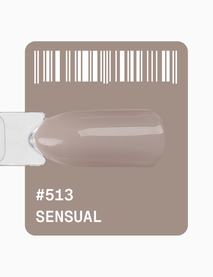 ADORE. Gel Polish, #513, Sensual, 12 ml. Gel Polish, jasny szaro-liliowy #2