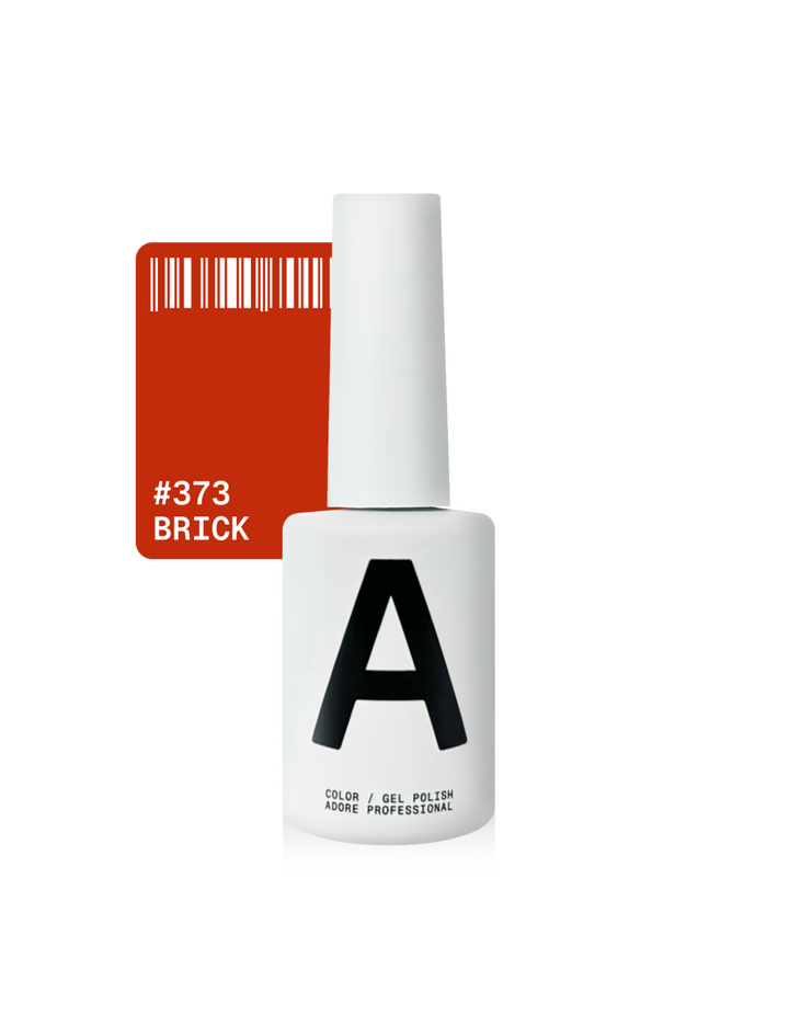 ADORE. Gel Polish, #373, Brick, 12 ml. Гель-лак, теракотово-цегляний #1