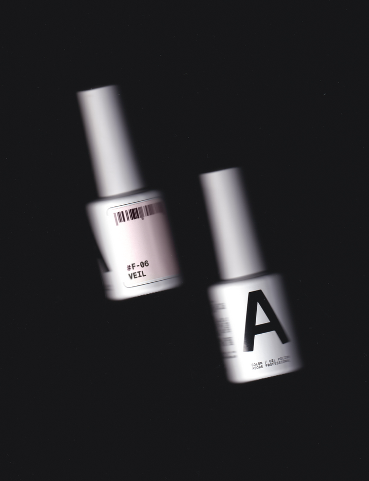 ADORE. French Gel Polish, #F-06, Veil, 12 ml. Gel polish, rosa freddo #7