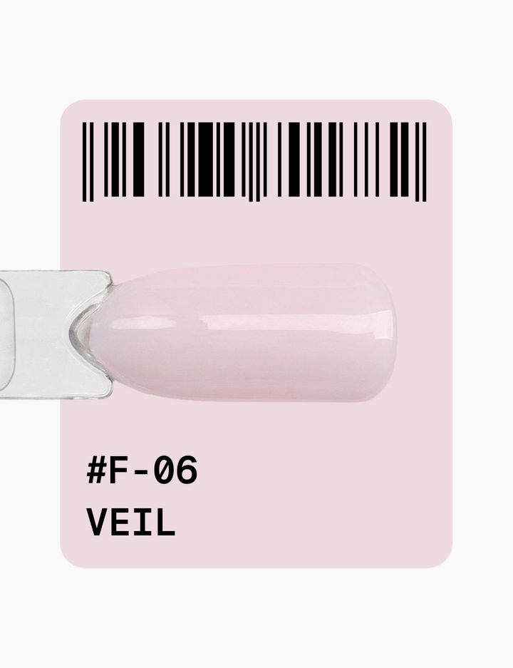 ADORE. French Gel Polish, #F-06, Veil, 12 ml. Gel polish, rosa freddo #3