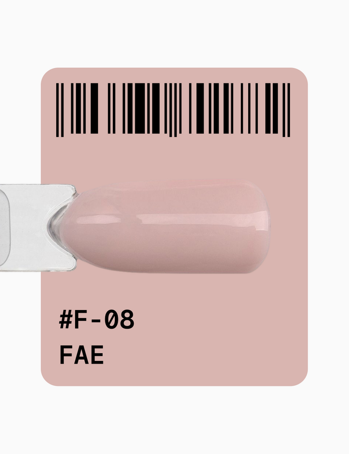 ADORE. French Gel Polish, #F-08, Nude, 12 ml. Гель-лак, нюд #3