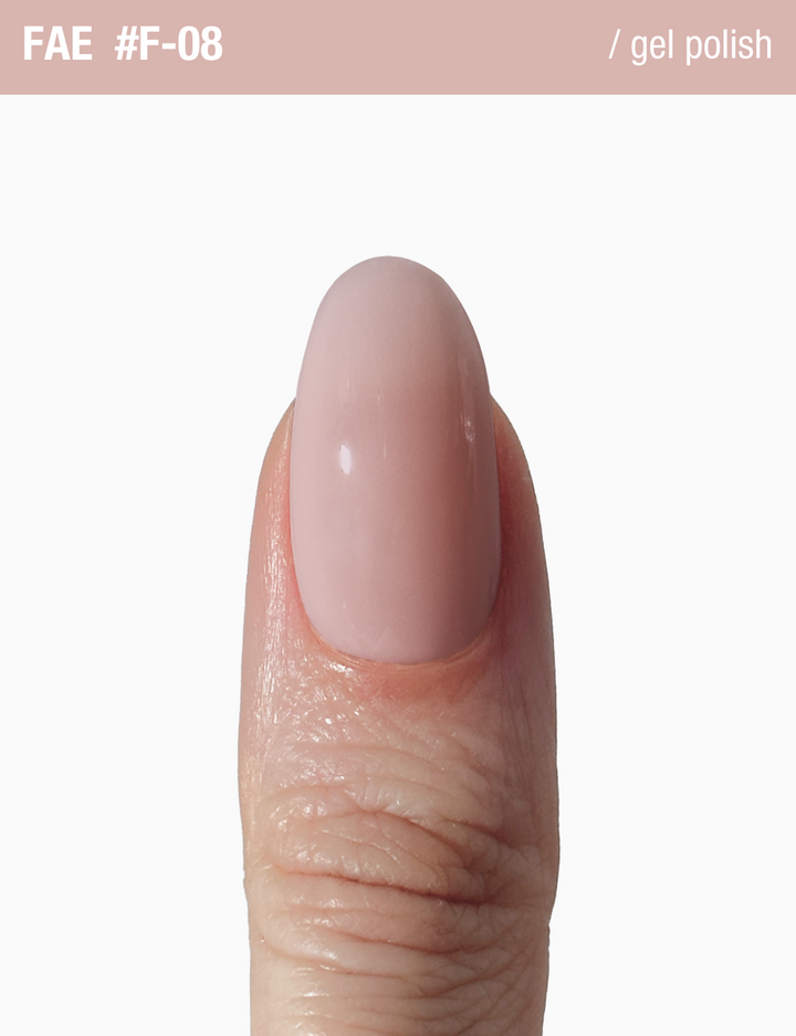 ADORE. French Gel Polish, #F-08, Nude, 12 ml. Гель-лак, нюд #4