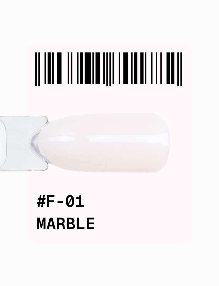 ADORE. French Gel Polish, #F-01, Marble, 12 ml. Гель-лак, мармуровий #4
