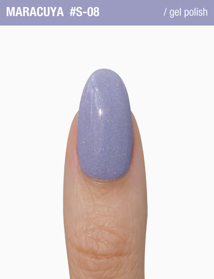 ADORE. Gel Polish, #S-02, Strawberry, 12 ml. Gel polish, pink, with shimmer [CLONE] [CLONE] [CLONE] [CLONE] [CLONE] [CLONE] — ADORE, NAILSMADE