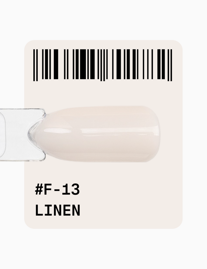 ADORE. French Gel Polish, #F-13, Linen, 12 ml. Гель-лак, лляний — Adore Professional, NAILSMADE