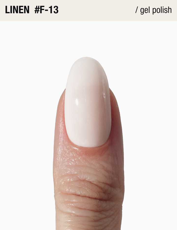 ADORE. French Gel Polish, #F-13, Linen, 12 ml. Гель-лак, лляний — Adore Professional, NAILSMADE