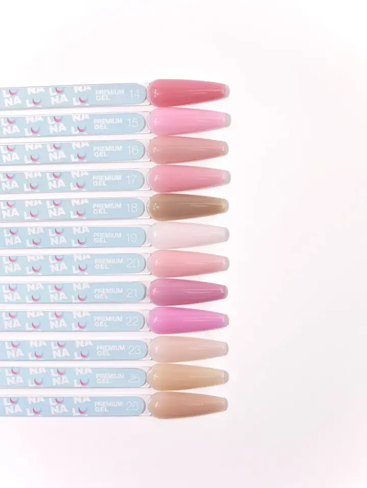 LUNAmoon. Premium Builder Gel #23 Light nude, 100 ml, modellierendes Gel, helles Nude #4
