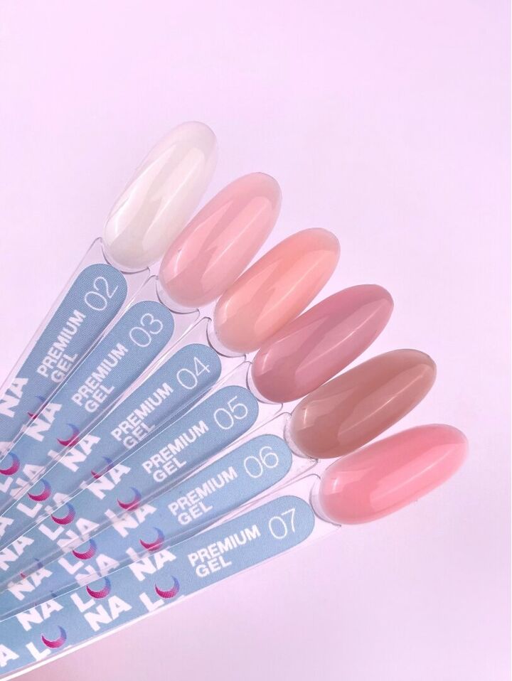 LUNAmoon. Premium Builder Gel #02 Milky, 15 ml, гель моделюючий, молочний #4