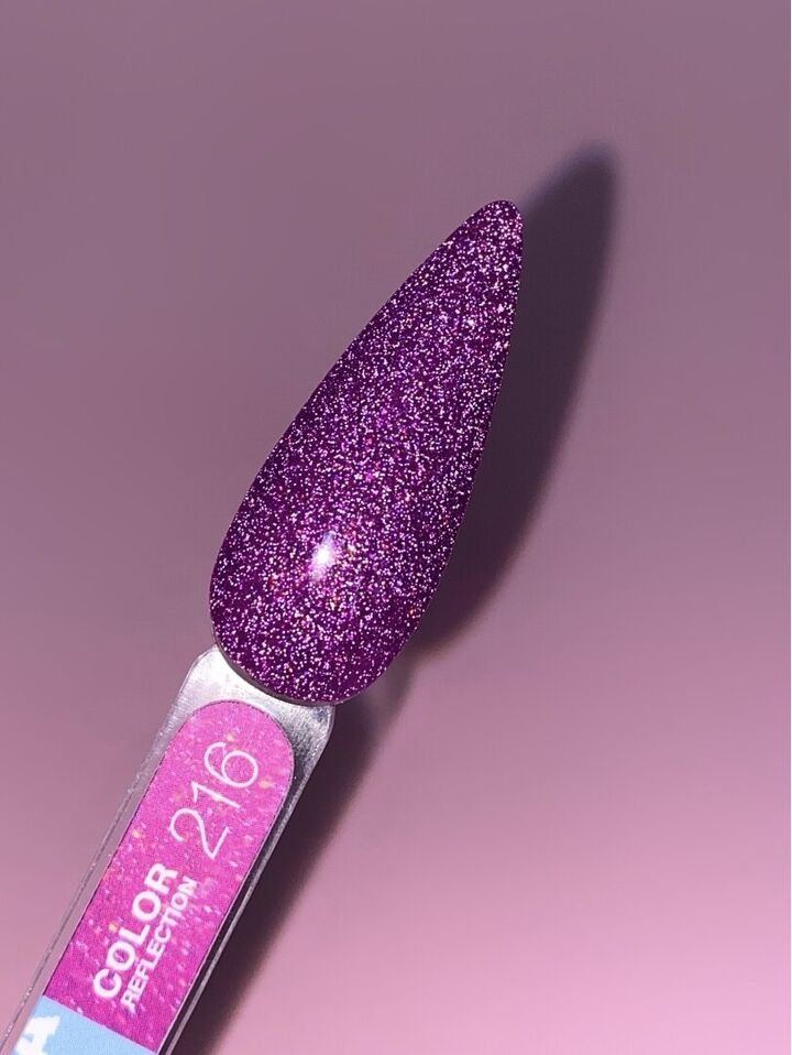 LUNAmoon. Reflection Gel Polish #216, 13 ml, gel polish réfléchissant #4