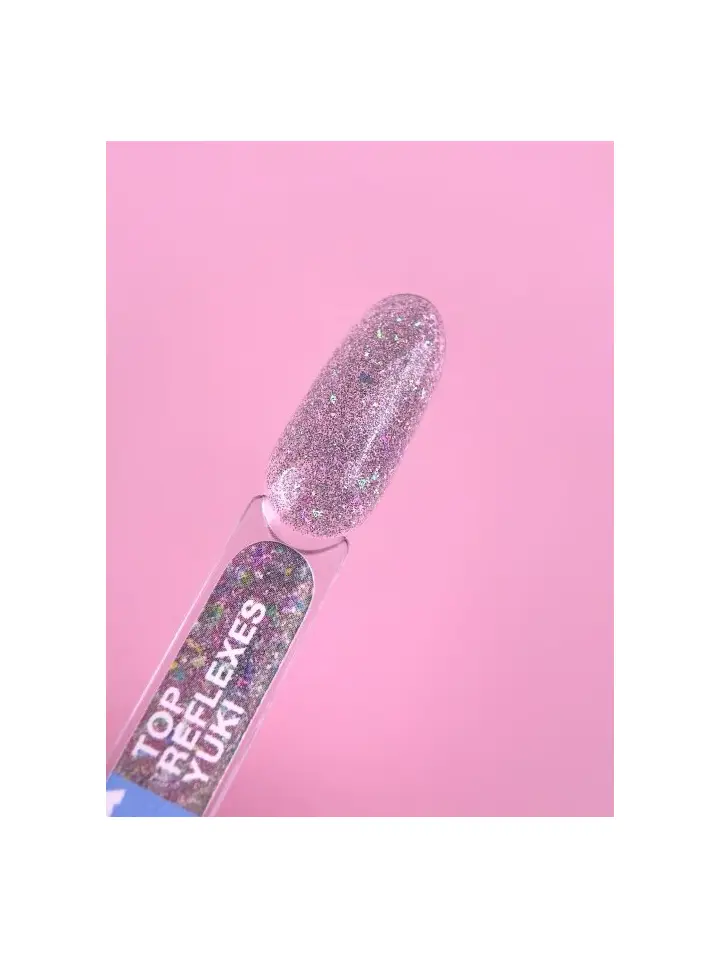 LUNAmoon. Reflexes Yuki Top Coat, 13 ml, top coat riflettente #3