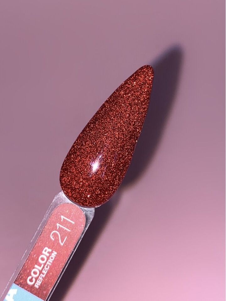 LUNAmoon. Reflection Gel Polish #211, 8 ml, reflektierender Gel-Lack #3