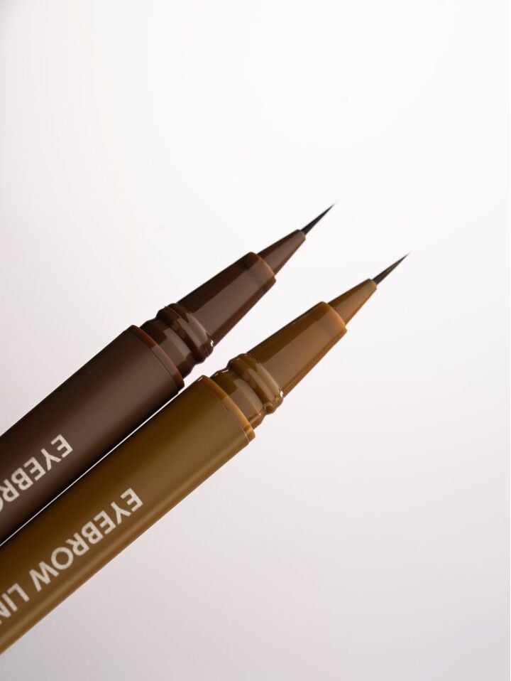 ZOLA x Makarevich. Eyebrow Liner, Mono Brush, Brown. Лайнер для брів з моно-пензлем, коричневий #3