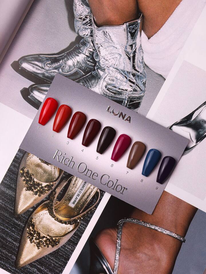 LUNAmoon. Gel Polish "Rich One Color" #01, 8 ml. Гель-лак — LUNAmoon, NAILSMADE