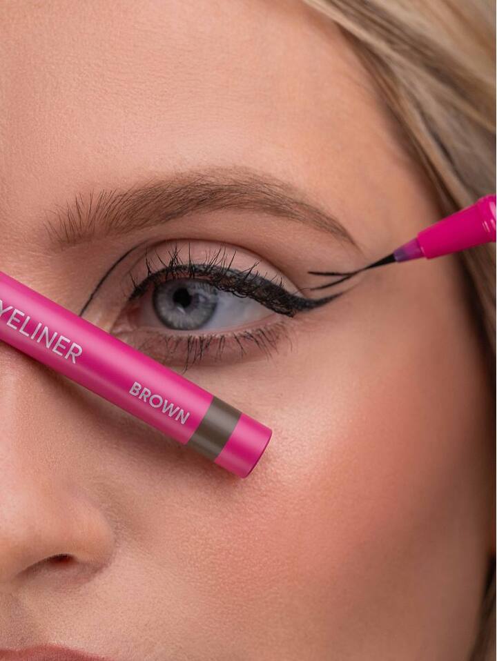 ZOLA. Eyeliner, Brown. Лайнер для очей, коричневий — ZOLA, NAILSMADE