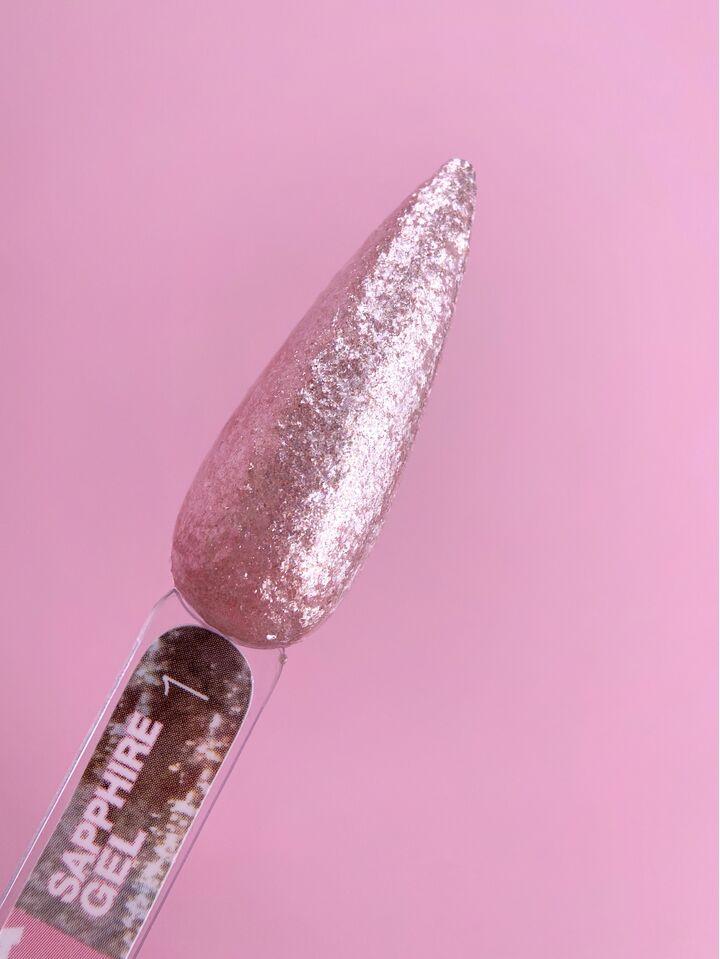 УЦІНКА / LUNAmoon. Sapphire Gel, гель-паста для дизайну, #1, 5 ml #2