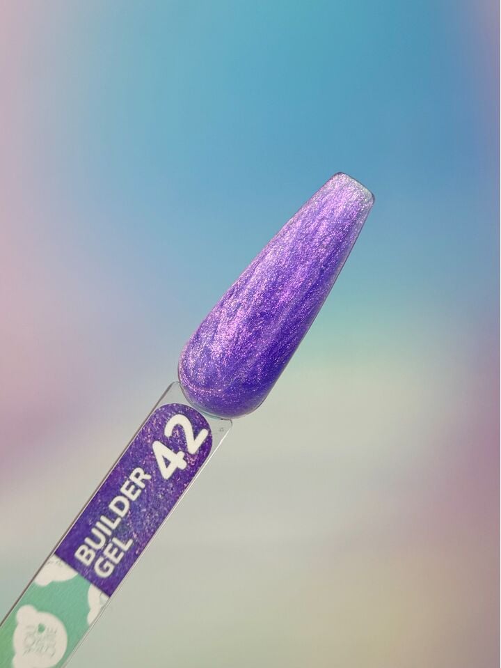 You Are Cute. Builder Gel #42, 15 ml, гель для нарощування, перламутровий #3