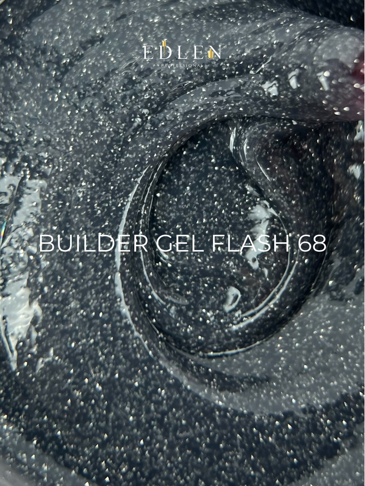 EDLEN. Builder gel, Flash #68, 15 ml #2