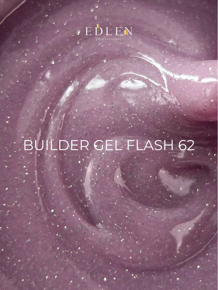 EDLEN. Builder gel, Flash #62, 15 ml #2