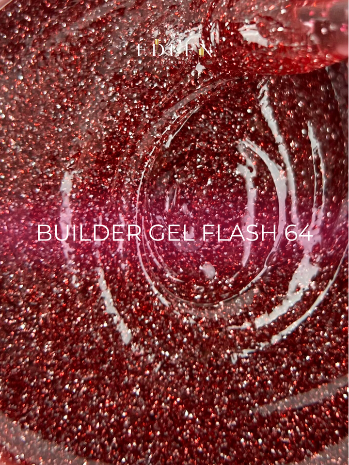 EDLEN. Builder gel, Flash #64, 15 ml #2