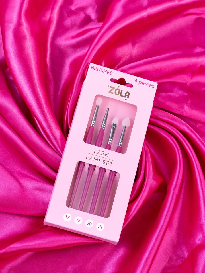 ZOLA. Brushes. Brow Update Set. Набір пензлів для брів, 5 шт #4