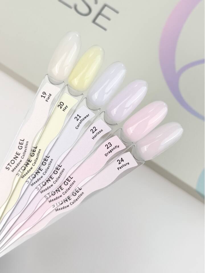 ELSE. Stone gel, #20, Hay, 30 ml. Твердий гель для нарощування #5