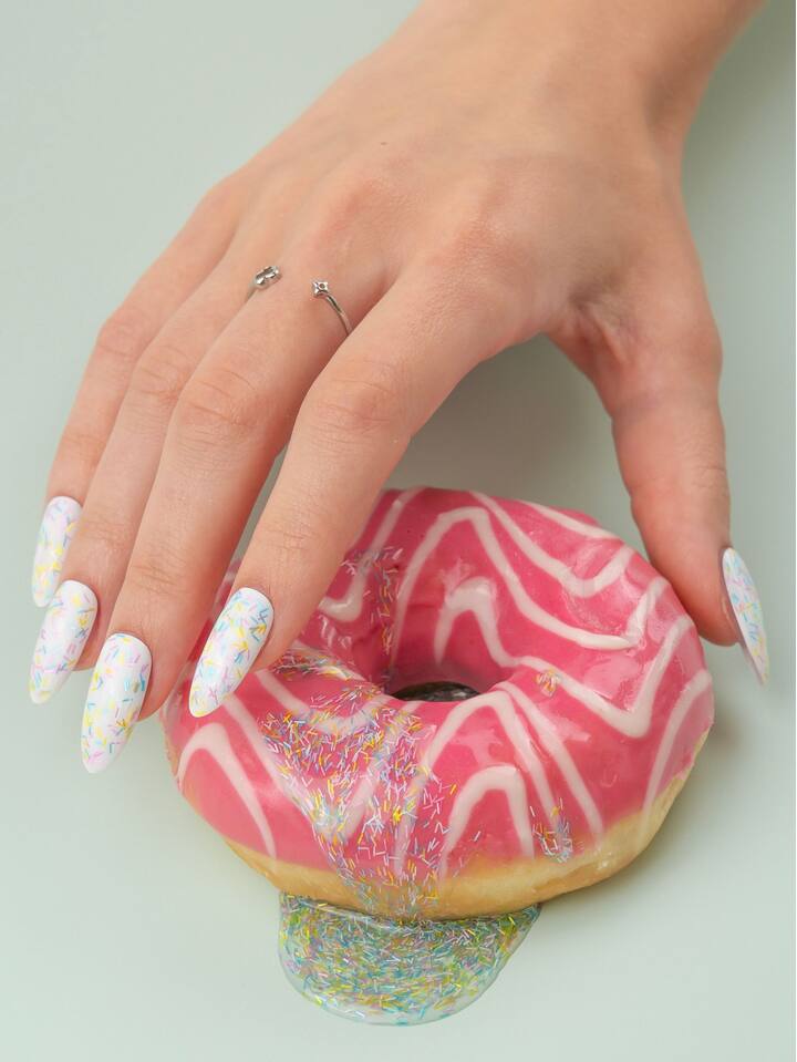 You Are Cute. Soft Icing Top Coat, 5 ml, топ з декоративним міксом — You Are Cute, NAILSMADE
