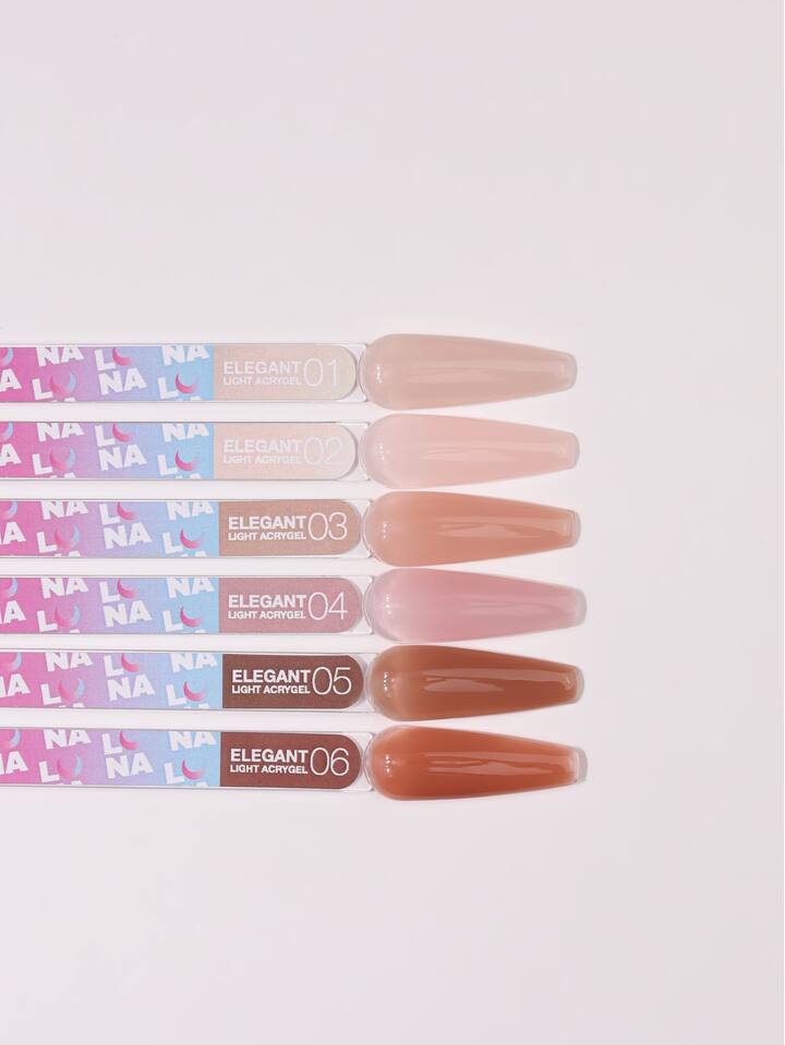 LUNAmoon. Elegant Light Acrygel #2, 13 ml, рідкий гель — LUNAmoon, NAILSMADE