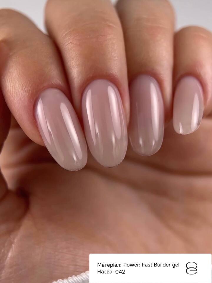 GÉMELY (ex GA&MA). Power builder gel #042, 50 ml, твердий гель — Ga&Ma, NAILSMADE