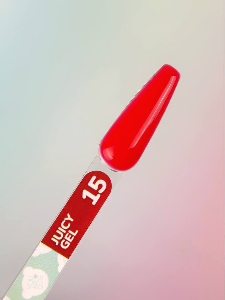 You Are Cute. Juicy Gel #15, 15 ml, гель для нарощування — You Are Cute, NAILSMADE