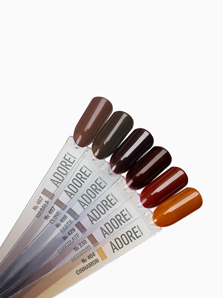 ADORE. Basic Palette Gel Polish Box, 80 pcs. Бокс ADORE з базовою колекцією гель-лаків, 80 штук — Adore Professional, NAILSMADE